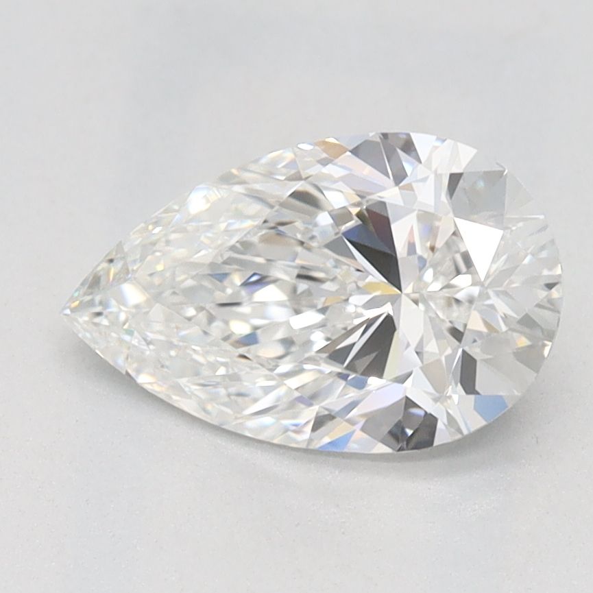 1.04 Carat E-VVS1 Pear Lab Diamond